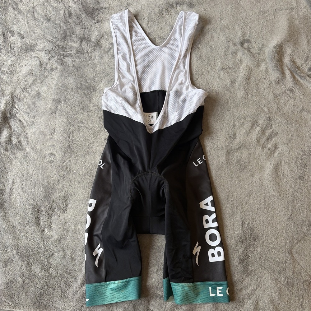 Le Col Sport Cycling Bib Shorts Biking Bora Hansgrohe Padded Italy Size XL